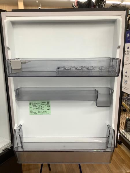 TOSHIBA (トウシバ) 3ドア冷蔵庫 側面ヘコミ有 GR-U33SC 2023年製 326L 
