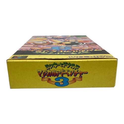 スーパーファミコン用ソフト ミッキーとドナルドマジカルアドベンチャー3