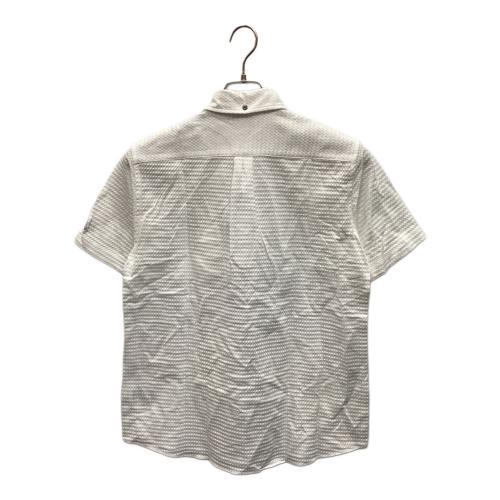 Black&White (ブラックアンドホワイト) ゴルフウェア(トップス) メンズ SIZE L ホワイト ポロシャツ BGS6110SB