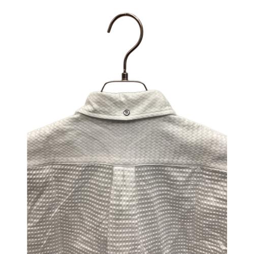 Black&White (ブラックアンドホワイト) ゴルフウェア(トップス) メンズ SIZE L ホワイト ポロシャツ BGS6110SB