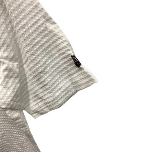 Black&White (ブラックアンドホワイト) ゴルフウェア(トップス) メンズ SIZE L ホワイト ポロシャツ BGS6110SB