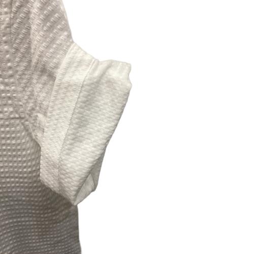 Black&White (ブラックアンドホワイト) ゴルフウェア(トップス) メンズ SIZE L ホワイト ポロシャツ BGS6110SB