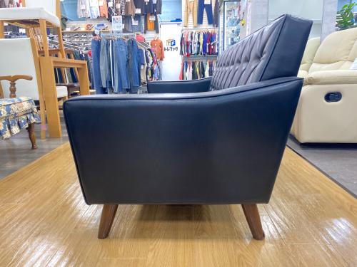 カリモク60 (カリモクロクマル) ロビーチェア 3シーター スタンダードブラック