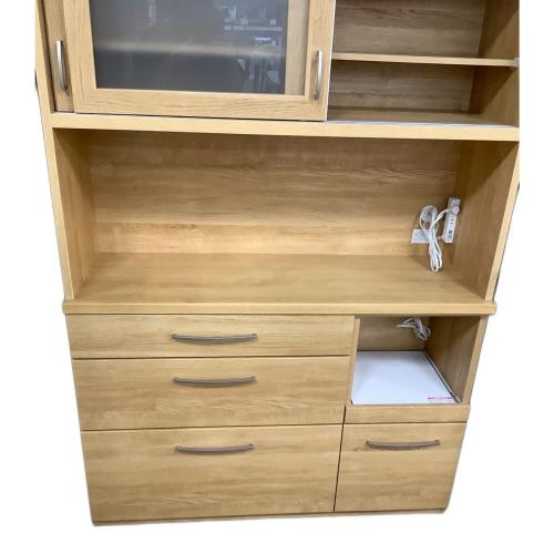 ニトリ 2枚扉レンジボード ナチュラル 326 コパン