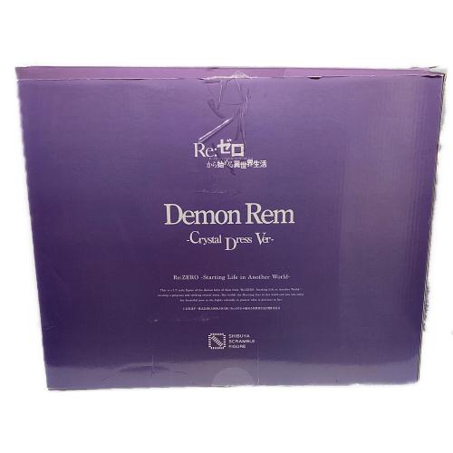 SHIBUYA SCRAMBLE FIGURE フィギュア Re ゼロから始める異世界生活 鬼レム -Crystal Dress Ver-