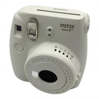 チェキ instax mini8+ 通電確認のみ ヨゴレ有 -