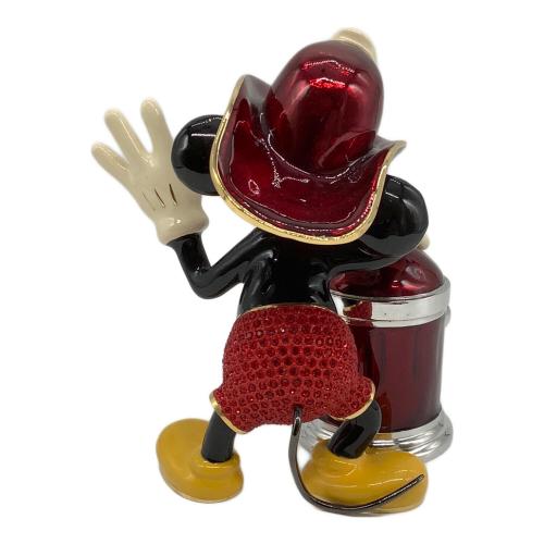 ディズニーグッズ Arribas Brothers スワロフスキー 消防士ミッキー