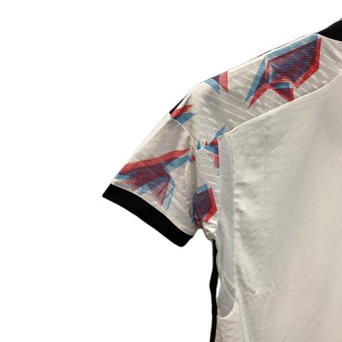 adidas (アディダス) サッカーユニフォーム メンズ SIZE M ホワイト 日本代表アウェイオーセンティック 2022 HF1849