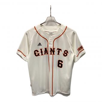 adidas (アディダス) レプリカユニフォーム メンズ SIZE L ホワイト 読売ジャイアンツ 6番 坂本勇人