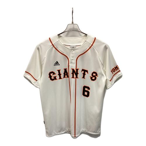 adidas (アディダス) レプリカユニフォーム メンズ SIZE L ホワイト 読売ジャイアンツ 6番 坂本勇人
