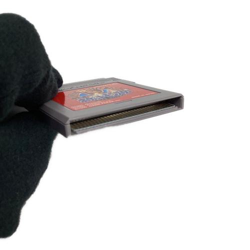 ゲームボーイ用ソフト 箱ダメージ有 ポケットモンスター赤 -