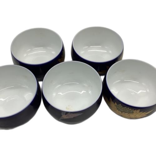 香蘭社 (コウランシャ) 茶器揃え 金彩菊