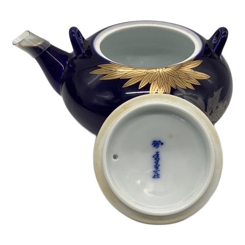 香蘭社 (コウランシャ) 茶器揃え 金彩菊