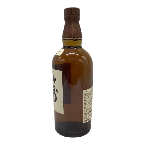 サントリー ジャパニーズウィスキー 700ml 山崎 未開封