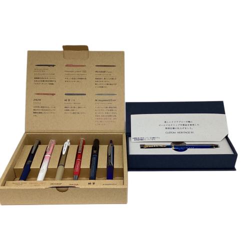 PILOT (パイロット) 筆記具セット 2020株主優待 万年筆 カスタムヘリテイジ91 特別仕様 クリアブルー&ゴールド14金