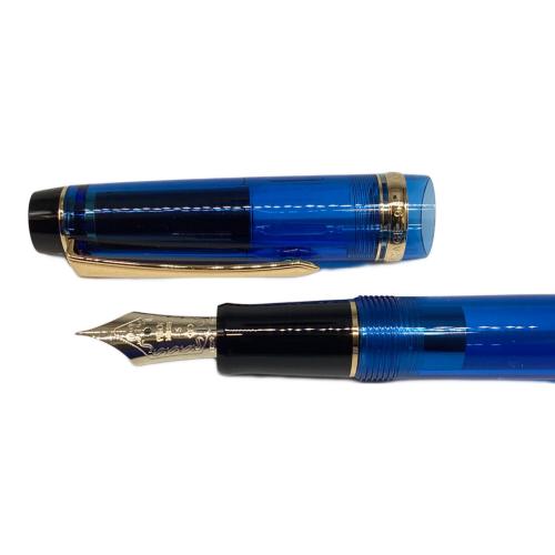 PILOT (パイロット) 筆記具セット 2020株主優待 万年筆 カスタムヘリテイジ91 特別仕様 クリアブルー&ゴールド14金