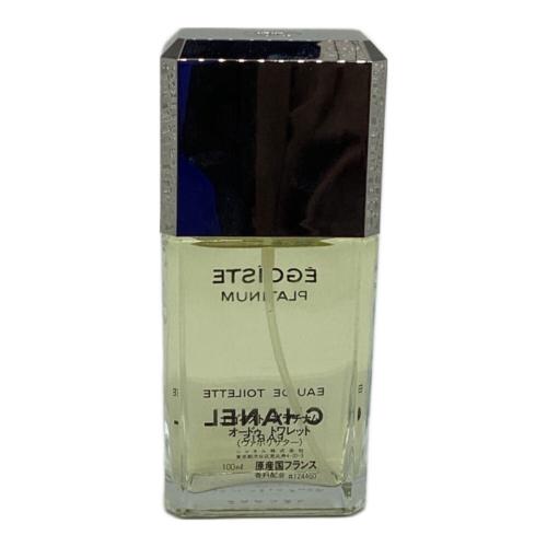 CHANEL (シャネル) オードトワレ エゴイスト プラチナム 100ml 残量80%-99%