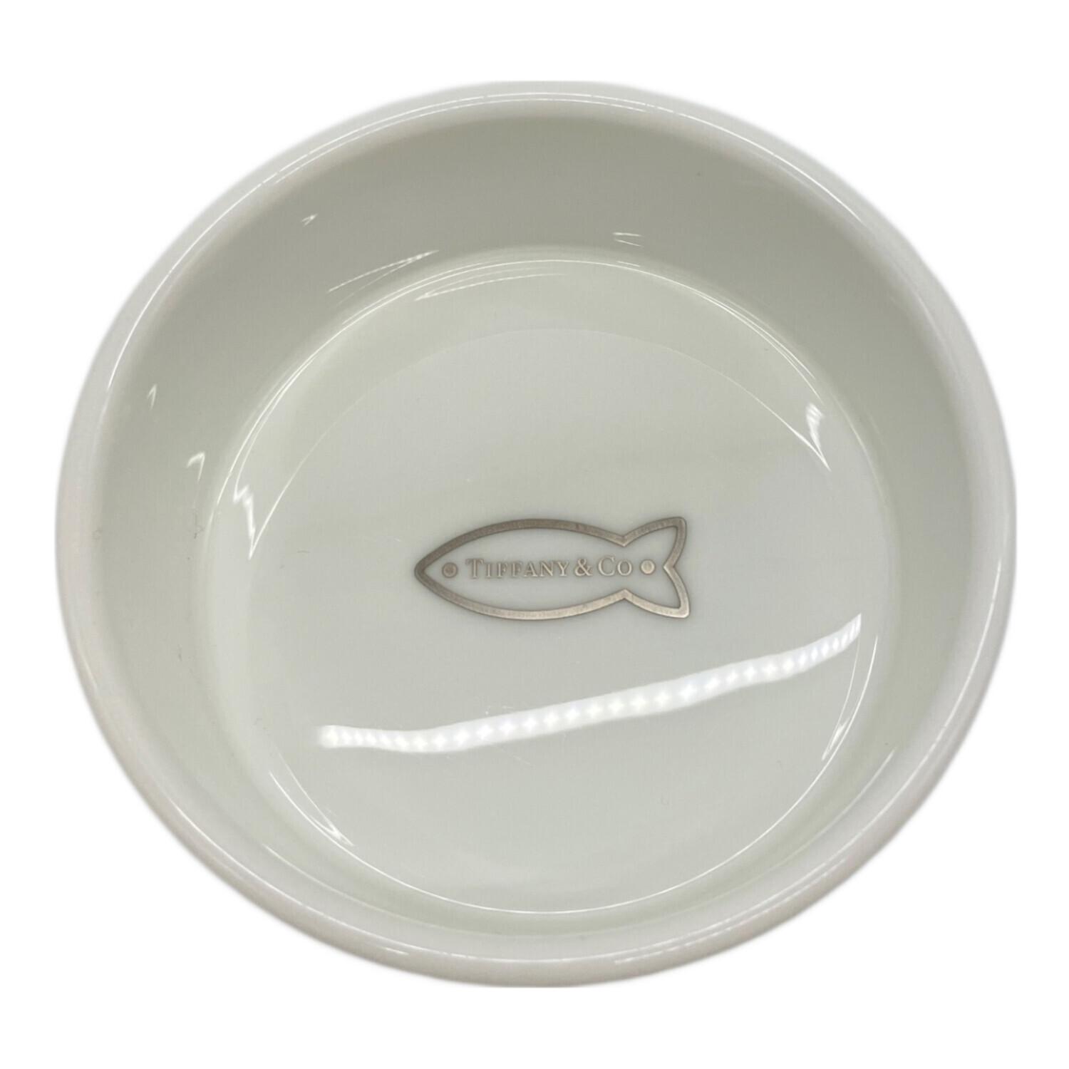 新品　Tiffany & Co. 猫用食器 キャットボウル　ティファニー ティファニーTiffany キャットボウル 名入れ彫刻代込み ペット
