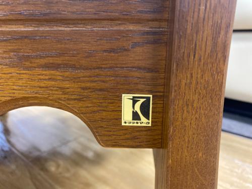 飛騨産業 (ヒダサンギョウ) 2人掛けソファー  穂高  ネイビー×ブラウン