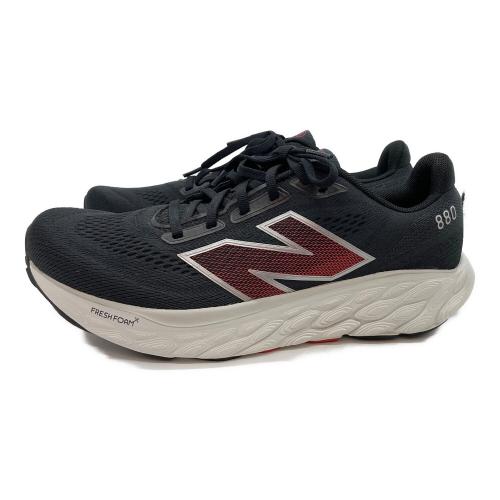NEW BALANCE (ニューバランス) ランニングシューズ M880H14 メンズ SIZE 26.5cm ブラック×レッド