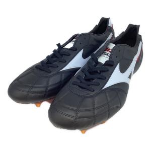 MIZUNO (ミズノ) サッカースパイク メンズ SIZE 10 ブラック×ホワイト MORELIAⅡ