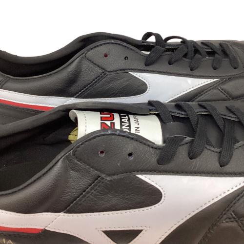 MIZUNO (ミズノ) サッカースパイク メンズ SIZE 10 ブラック×ホワイト MORELIAⅡ