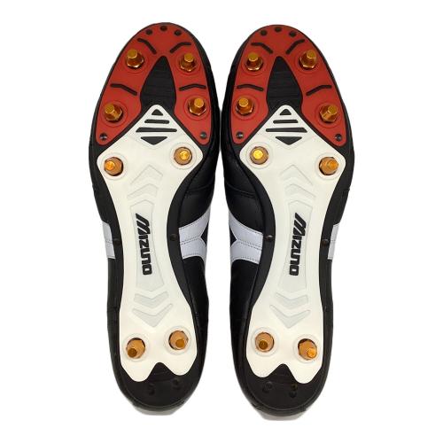 MIZUNO (ミズノ) サッカースパイク メンズ SIZE 10 ブラック×ホワイト MORELIAⅡ