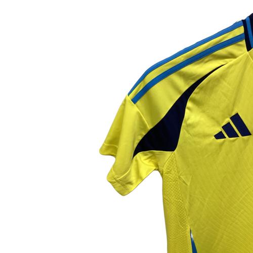 adidas (アディダス) サッカーウェア(トップス) メンズ SIZE XL イエロー スウェーデン代表 24 ホームユニフォーム IN1103
