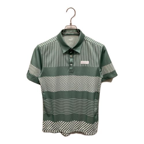 PUMA (プーマ) ゴルフウェア(トップス) メンズ SIZE S グリーン EGW ポロシャツ 62233202