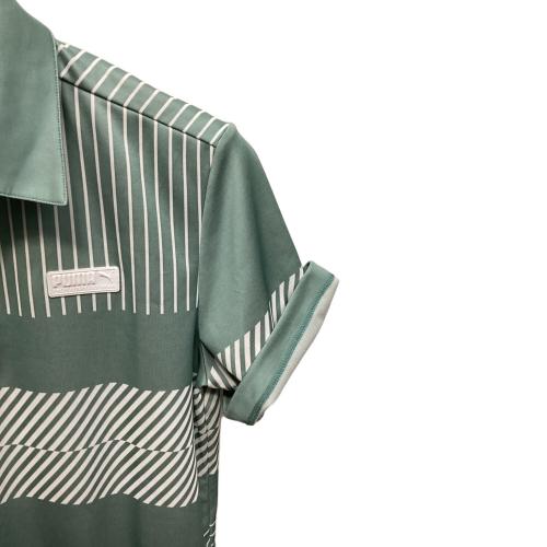 PUMA (プーマ) ゴルフウェア(トップス) メンズ SIZE S グリーン EGW ポロシャツ 62233202
