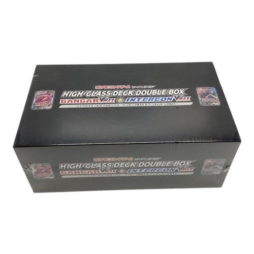 ポケモンカード 547.5g ハイクラスデッキダブルボックス ゲンガーVMAX&インテレオンVMAX