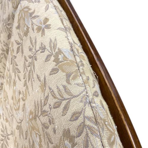 karimoku (カリモク) 3人掛けソファー ベージュ×ブラウン コロニアル