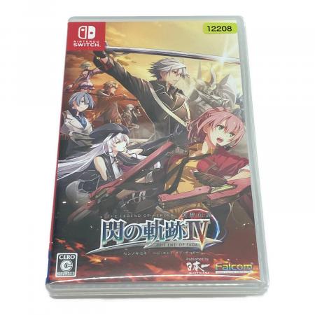 Nintendo Switch ソフト 4本セット [4001] 日本一ソフトウェア (ニホンイチソフトウェア) 英雄伝説 閃の軌跡4