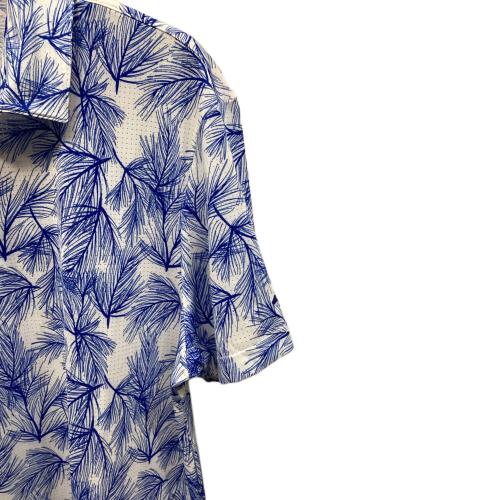 adidas (アディダス) ゴルフウェア(トップス) メンズ SIZE M ホワイト×ブルー ポロシャツ IW1412