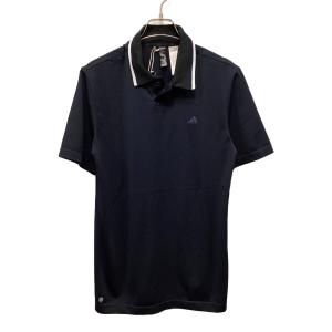 adidas (アディダス) ゴルフウェア(トップス) メンズ SIZE S ネイビー×ブラック ポロシャツ IA6400