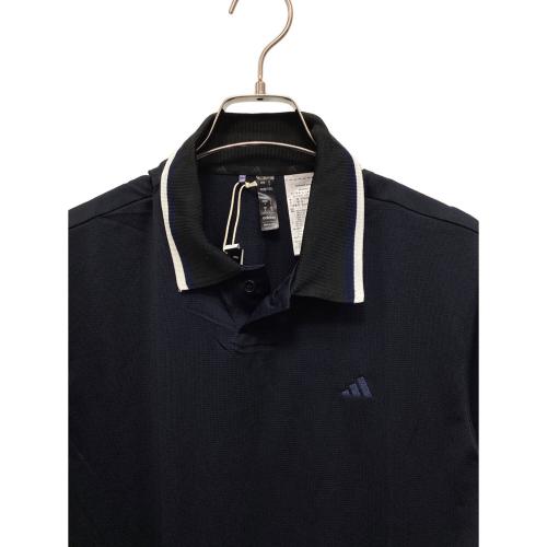 adidas (アディダス) ゴルフウェア(トップス) メンズ SIZE S ネイビー×ブラック ポロシャツ IA6400