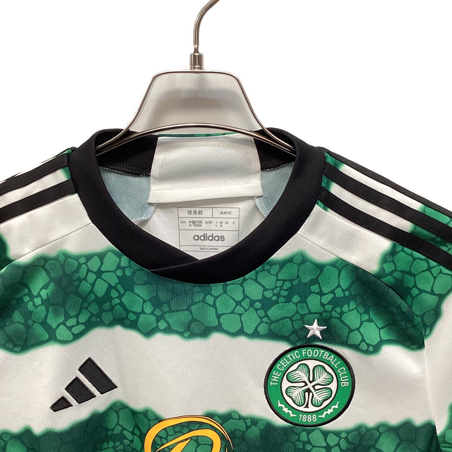 サッカーウェア 緑と白 77番 サッカーウェア 緑と白 77番