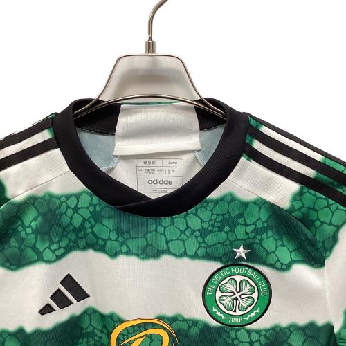 adidas (アディダス) サッカーウェア(トップス) メンズ SIZE L ホワイト×グリーン HY3343