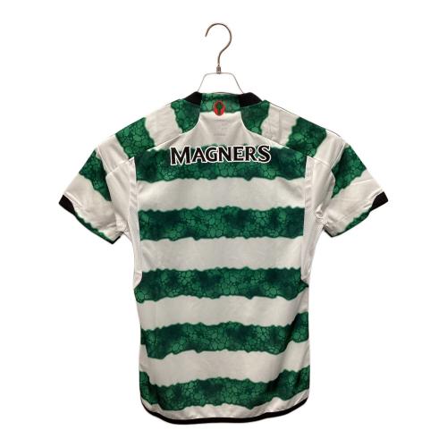 adidas (アディダス) サッカーウェア(トップス) メンズ SIZE L ホワイト×グリーン HY3343