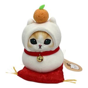 mofusand (モフサンド) もっちり鏡餅にゃんぬいぐるみ ヌイグルミ タグ付
