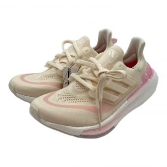 adidas (アディダス) Ultraboost Light IE5839 レディース SIZE 23cm アイボリー×ピンク