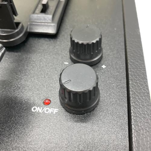 Bluetoothスピーカー内蔵ポータブルターンテーブル「OCP-01」【ミスティックブラック】