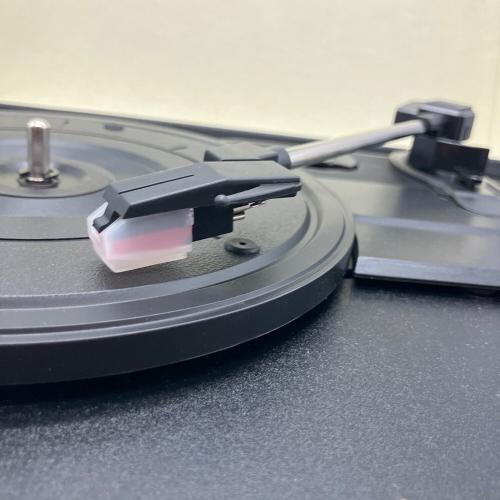 Bluetoothスピーカー内蔵ポータブルターンテーブル「OCP-01」【ミスティックブラック】