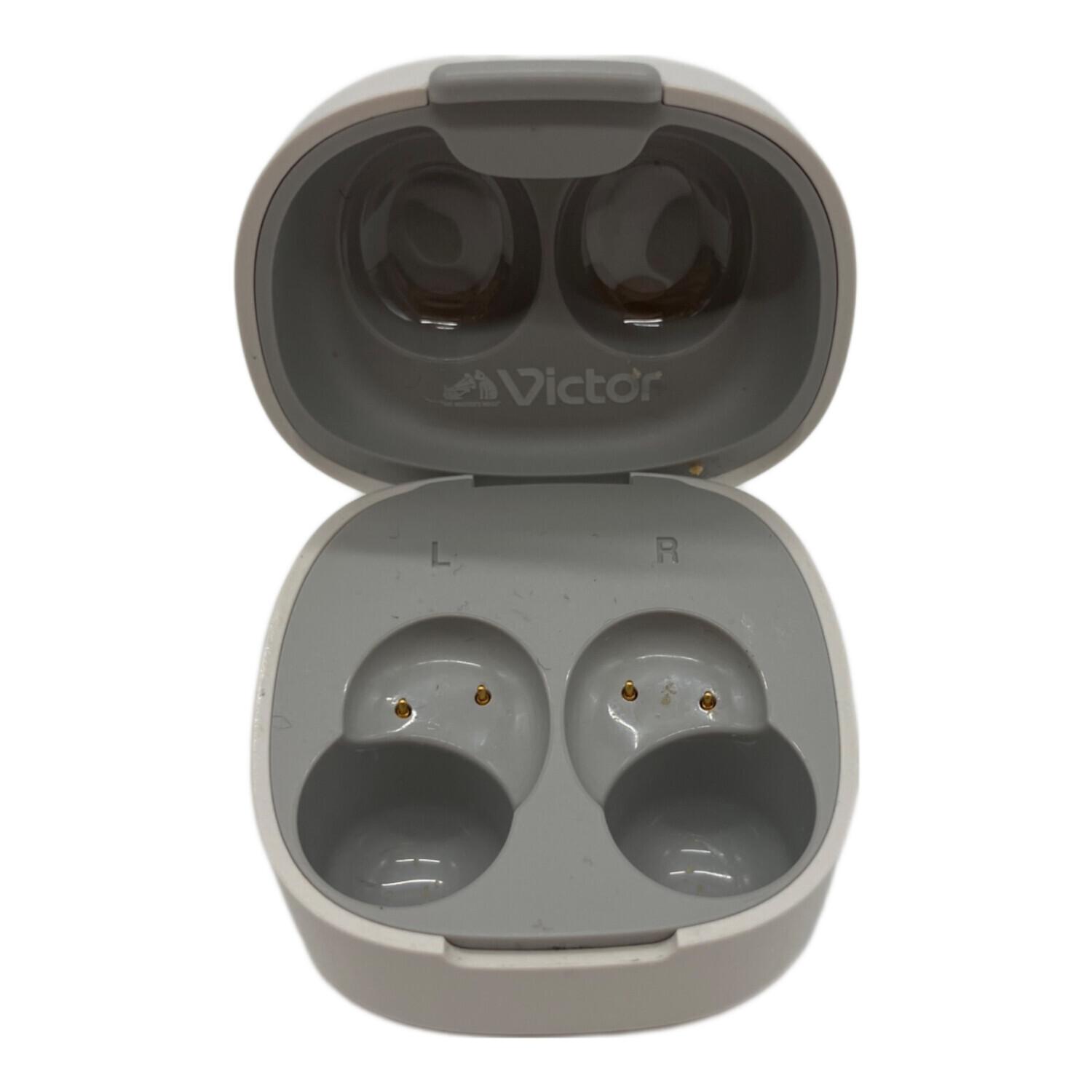 Victor ワイヤレスイヤホン グレー 完全ワイヤレスイヤホン Victor グレー HA-A30T-EH ［ワイヤレス(左右