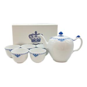 ROYAL COPENHAGEN (ロイヤル・コペンハーゲン) ティーポット ティーポット カップ 急須 湯呑み 6点セット
