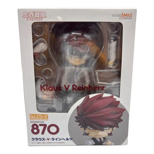 フィギュア 血界戦線 クラウス・V・ラインヘルツ ねんどろいど 870