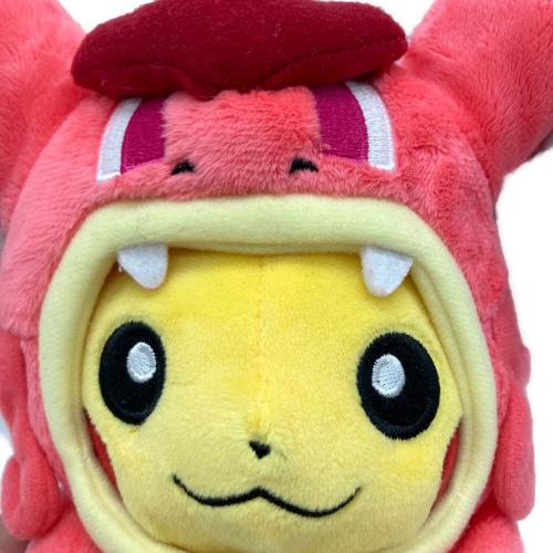 ポケモン ピカチュウ 赤いギャラドス ポンチョ ぬいぐるみマスコット ポケセン Pokemon Center (ポケモンセンター) ポケモングッズ ぬいぐるみ