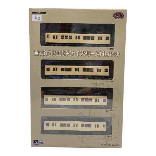 TOMYTEC (トミーテック) 東武鉄道3000系(セイジクリーム)４両セット Nゲージ