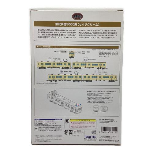 TOMYTEC (トミーテック) 東武鉄道3000系(セイジクリーム)４両セット Nゲージ