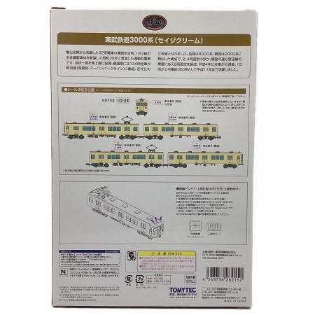 TOMYTEC (トミーテック) 東武鉄道3000系(セイジクリーム)4両セット N